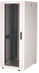 ROLINE Basic - Schrank Netzwerkschrank - Glas T&uuml;r, 600x800 BxT - RAL 7035, Hellgrau