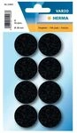 HERMA Vario - Pads - Schwarz (Packung mit 8)