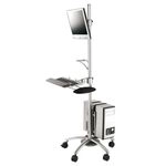 ROLINE PC/LCD-Rollst&auml;nder, h&ouml;henverstellbar, bis 30 kg