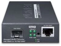 Planet Medienkonverter - 1GbE - 10/100/1000Base-T, 100/1000Base-X - RJ-45 / SFP