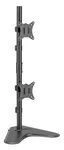 Equip Tischfu&szlig; 17"-32"/2TFT je 9kg 360&deg; schwarz retail