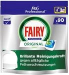 Fairy Professional Original Sp&uuml;lmaschinen-Tabs, 90 Sp&uuml;lg&auml;nge, Brillante