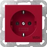 Gira SCHUKO WSV SYSTEM 55 ROT / GIRA 4188108 SYSTEM 55 4188108
