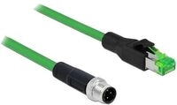 Delock Netzwerkkabel - M12 (4-polig) (M) zu RJ-45 (M)