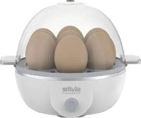 SILVA HOMELINE 447005, Silva Homeline EIERKOCHER 1-7 EIER 410W / SILVAH EK 2303 WEISS