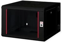 ROLINE Pro - Schrank Netzwerkschrank - zwei-teilig schwenkbar, 600 x 600 mm (B x T)