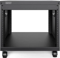 DIGITUS DN-48000, DIGITUS Universal 19-Zoll Equipment Rack mit Rollen, 8HE