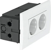 OBO 6119407, OBO 2-F.STECKD.MOD.45 84X140X59MM / SDE-RW D0RW2 6119407