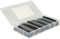 Delock Schrumpfschlauch - 10 cm - Schwarz (Packung mit 100)