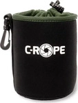 C-ROPE CRP-LNB-M-BLK-2, C-ROPE Objektivbeutel V2 Schwarz Variation M 14x11cm retail