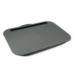 VALUE Knietablett / Laptop-/Tablet-Ablage mit Kissen, grau