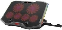 Conceptronic ERGO Gaming - Notebook-L&uuml;fter - mit Smartphone-St&auml;nder, 2-Port USB 2.0