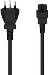 Hama 205084 CH Netzkabel, Kleeblatt, bl, 1,80m