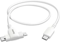 Hama 201722 2in1 USB-Kabel,USB-C auf C/LTG