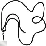 Hama Handyband zum Umh&auml;ngen, universal, verstellbar, Karabiner, 2 m, Schwarz