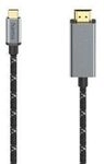 Hama Video-Kabel, USB-C-Stecker - HDMI&trade;-Stecker, Ultra-HD 8K@60Hz, Alu, 1,50 m