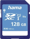 HAMA 213111, Hama 213111 SDXC 128GB C10 UHS-I 90MB/s, Schmal
