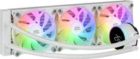 MARS GAMING MLLCD360W, Mars Gaming Kit WATERCOOLING AIO ML-LCD RGB - 360mm BLANC -
