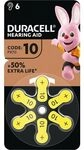Duracell H&Ouml;RGER&Auml;TE-BATTERIE 1,4V / DURACE TAB 10/6STK. 077559/166783