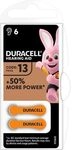 Duracell H&Ouml;RGER&Auml;TE-BATTERIE 1,4V / DURACE EASYTAB 13 / 6STK. 077566/167148