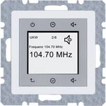 Berker Q.X RADIO DAB+/BT PW SAMT / BERKER 30846089 TOUCH RADIO 30846089