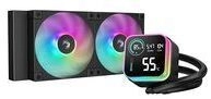 DEEPCOOL R-LQ240-BKLSMW-G-1, Deepcool LQ240 - Fl&uuml;ssigkeitsk&uuml;hlung - 12 cm - Schwarz