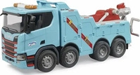 BRUDER 03553, Bruder Scania Super 560R Berge- und Abschlepp-LKW mit Licht-+