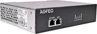 AGFEO 6101771, AGFEO ES PURE-IP X IT - 141 mm - 800 g - 40 Benutzer