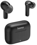 Hama Bluetooth&reg;-Kopfh&ouml;rer "Passion Clear II", True Wireless In-Ear, ANC, App, SW