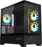 GIGABYTE GB-C201P, Gigabyte C201 PANORAMIC - Mid tower - micro ATX - Seitenteil mit