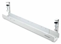 StarTech.com Under Desk Cable Management Tray, Clamp-on Installation