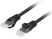 Lanberg PATCHCORD CAT.6 UTP LSZH CU 2M SCHWARZ FLUKE ZERTIFI - Netzwerk - CAT 6 -