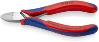 KNIPEX Elektronik-Seitenschneider mit durchgestecktem Gelenk mit