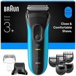 Braun Series 3 3010BT Black/Blue Elektrorasierer