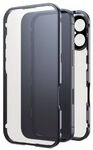 Black Rock Cover "360&deg; Glass" f&uuml;r Apple iPhone 16, Schwarz