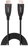 Lindy HDMI-Kabel - HDMI m&auml;nnlich zu HDMI m&auml;nnlich - 15 m - Glasfaser - Schwarz -