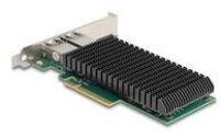 Delock PCI Express x8 Netzwerkkarte 10 Gigabit LAN 2 x RJ45 X540 - Netzwerkkarte