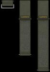Garmin Schnellwechsel-Armband 24mm, Nylon Moosgr&uuml;n ComfortFit Zubeh&ouml;r...