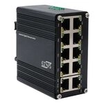 Exsys Switch Industrie Ethernet 10x10/100/1000Tx 12-48VDC - Switch - 1 Gbps