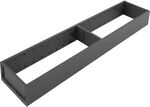 BLUM AMBIA-LINE Schubkastenrahmen schmal, NL500mm, Stahl Oriongrau matt