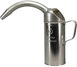 PRESSOL Messbecher Wei&szlig;blech inklusive Flexauslauf Inhalt 1 Liter