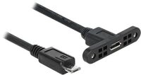 Delock USB-Verl&auml;ngerungskabel - Micro-USB Typ B (M)