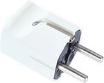 Bachmann SCHUKOSTECKER, ZENTRAL WEISS / BACHMA 910.270