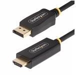 StarTech.com 1m Aktiver DisplayPort auf HDMI Adapterkabel, 4K 60Hz, HDR