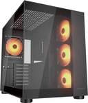 COUGAR CGR-5KA1B-RGB, Cougar Geh&auml;use Midi-Tower FV150 ARGB Schwarz - Midi/Minitower