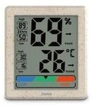 Hama Thermometer und Hygrometer "Ponza", digital, f&uuml;r innen, Beige