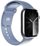 PURO ICON Band f&uuml;r Apple Watch 38/40/41mm, hellblau