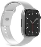 PURO ICON Band f&uuml;r Apple Watch 42/44/45/49mm, weiss