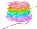 Hama Smarte LED-Lichterkette, WLAN, Farbwechsel, dimmbar, au&szlig;en IP65, 10m, Bunt