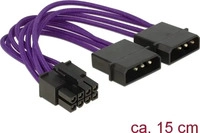 DELOCK 83703, Delock Netzteil - interne Stromversorgung, 4-polig (M)